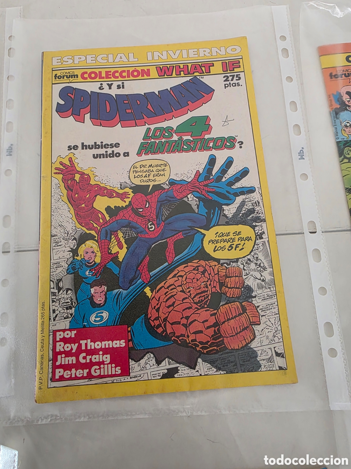Vintage: What If Spider-Man F&oacute;rum Cl&aacute;sicos 6 C&oacute;mics - Foto 9