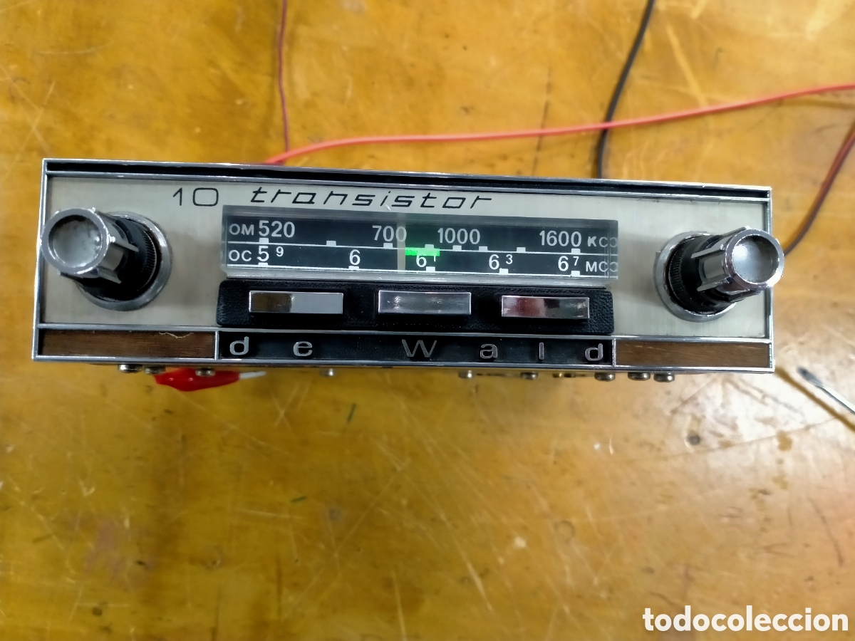 Vintage: Radio coche cl&aacute;sica de Wald - Foto 1