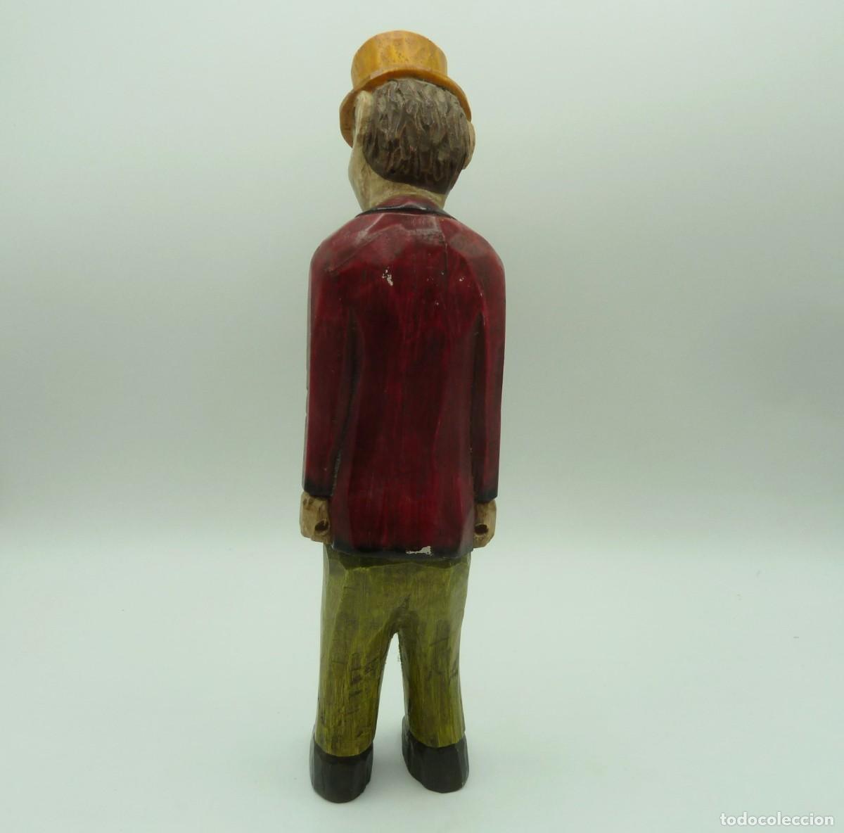 Vintage: Figura hombre con chistera - Foto 2
