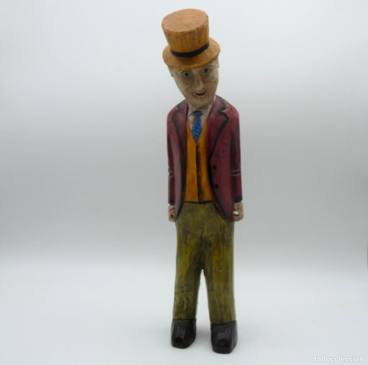 Vintage: Figura hombre con chistera - Foto 6