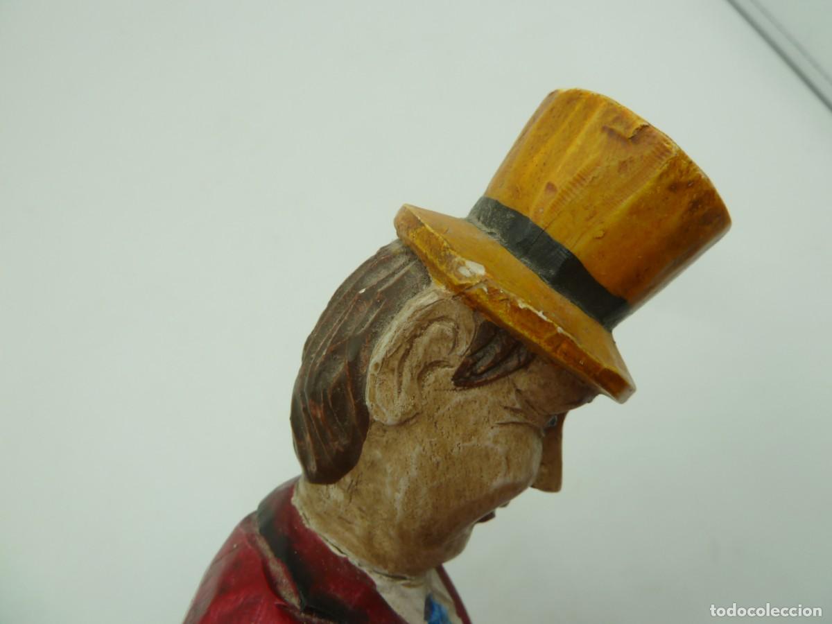 Vintage: Figura hombre con chistera - Foto 7