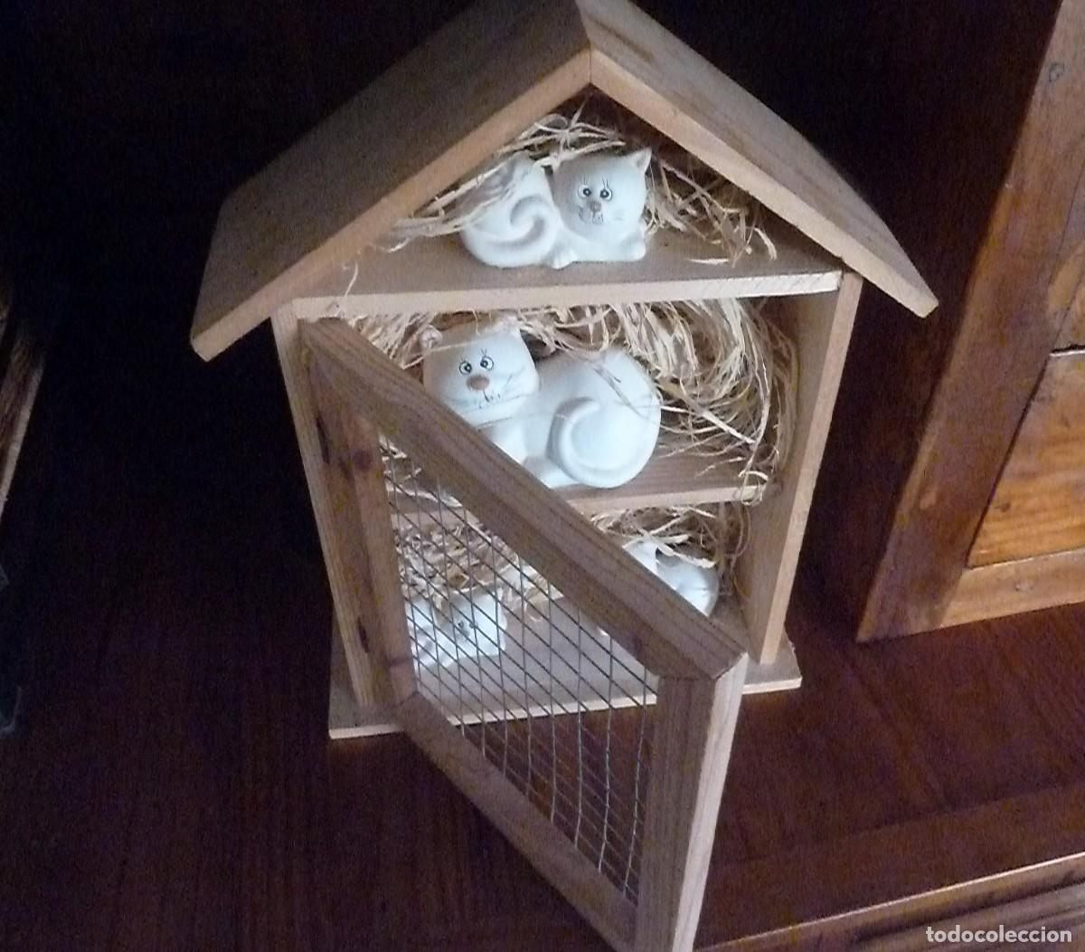 Vintage: Cuadro decoraci&oacute;n gatos - Foto 6