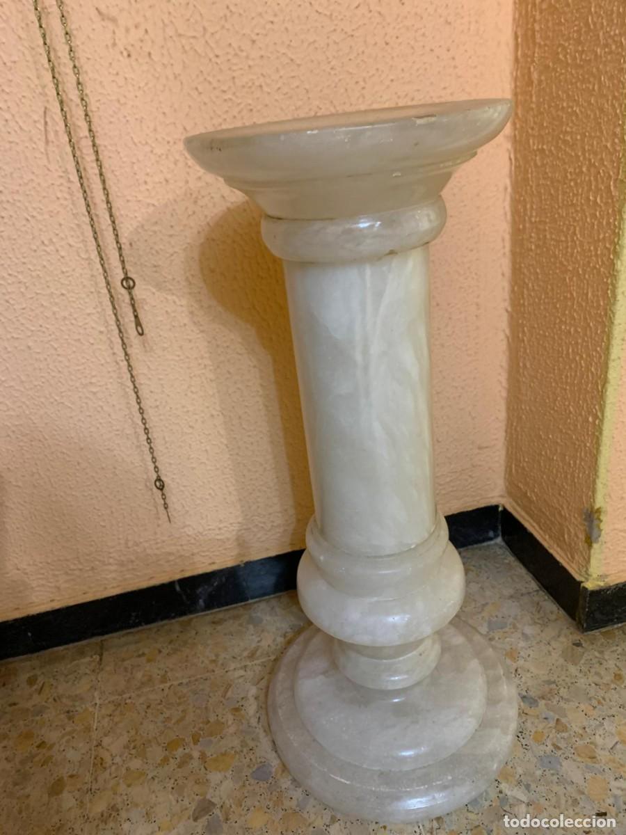 Vintage: Columna de alabastro - Foto 1