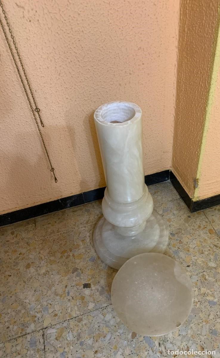 Vintage: Columna de alabastro - Foto 4