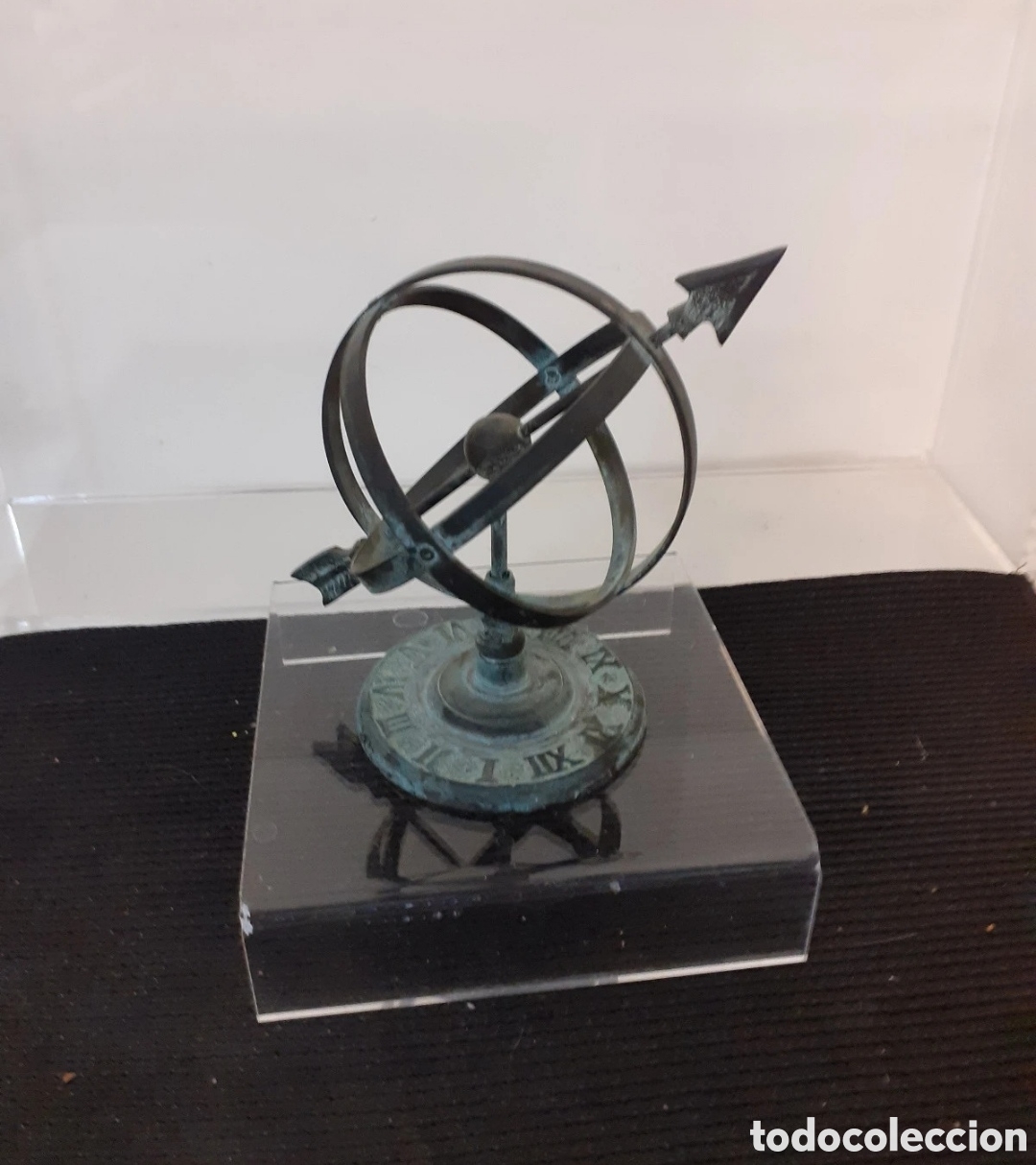 Vintage: Esfera solar armilar, bronce - Foto 2