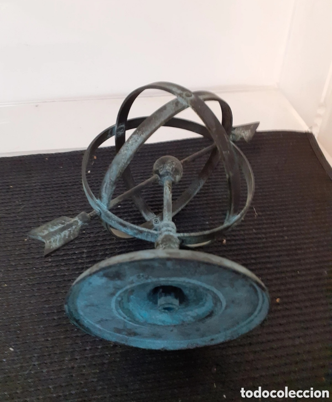 Vintage: Esfera solar armilar, bronce - Foto 3