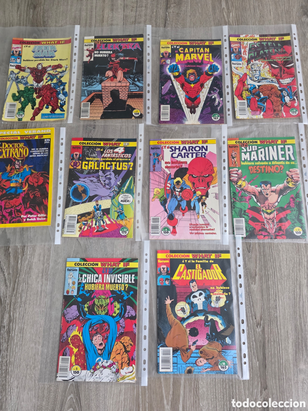 Vintage: Lote What If Marvel Forum 10 n&uacute;meros - Foto 5