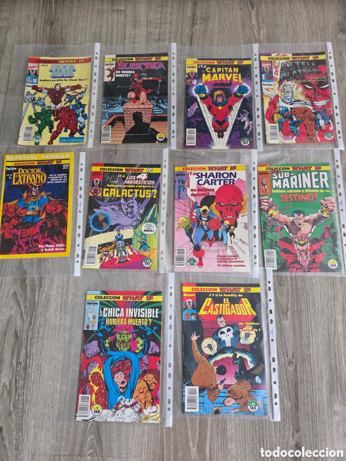 Vintage: Lote What If Marvel Forum 10 n&uacute;meros - Foto 6