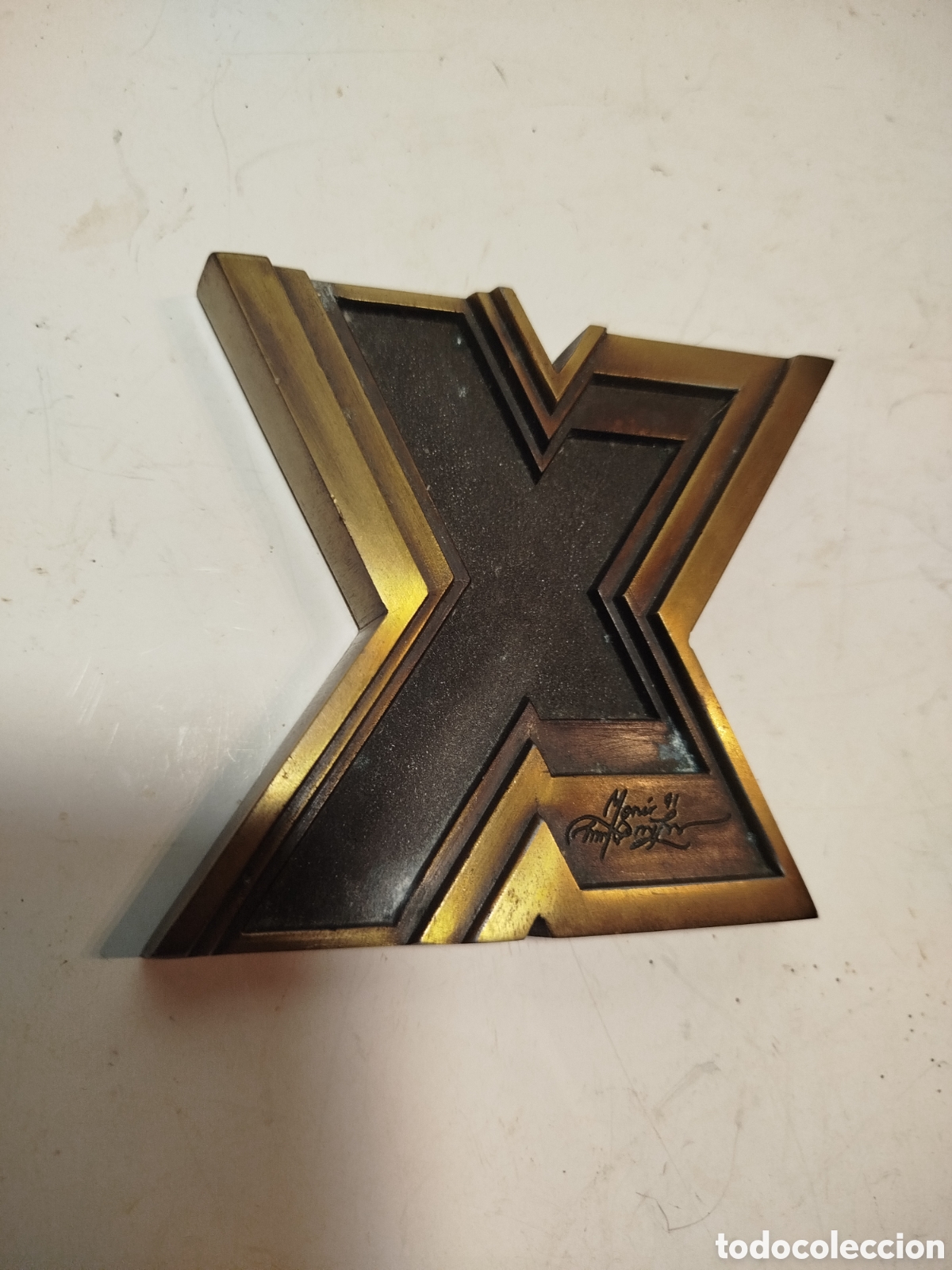 Vintage: Bronce firmado.............. - Foto 1