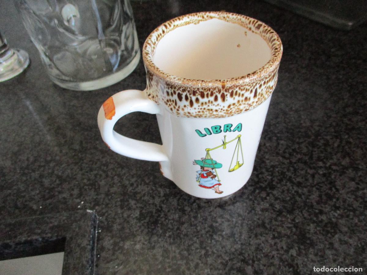 Vintage: TAZA PORCELANA LIBRA - Foto 1