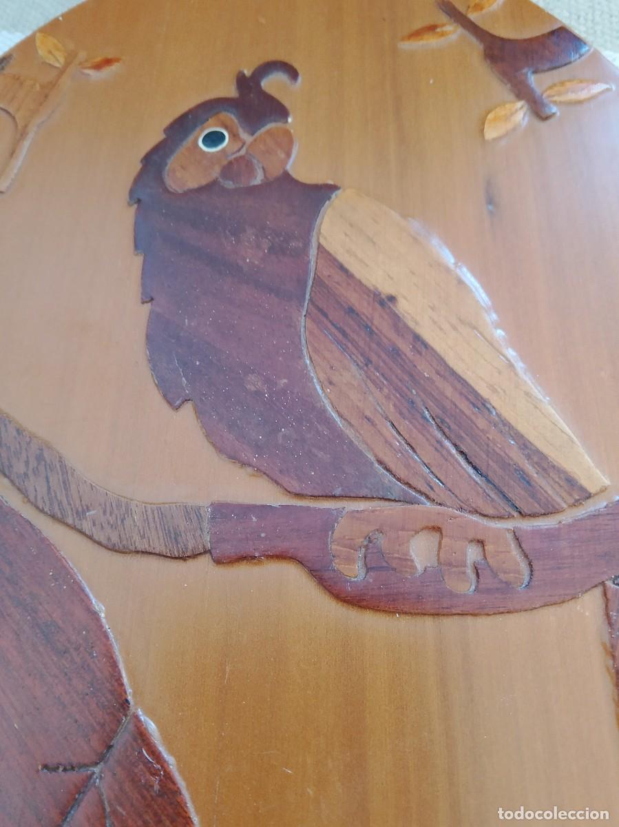 Vintage: Panel de madera loro hecho en Costa Rica - Foto 4