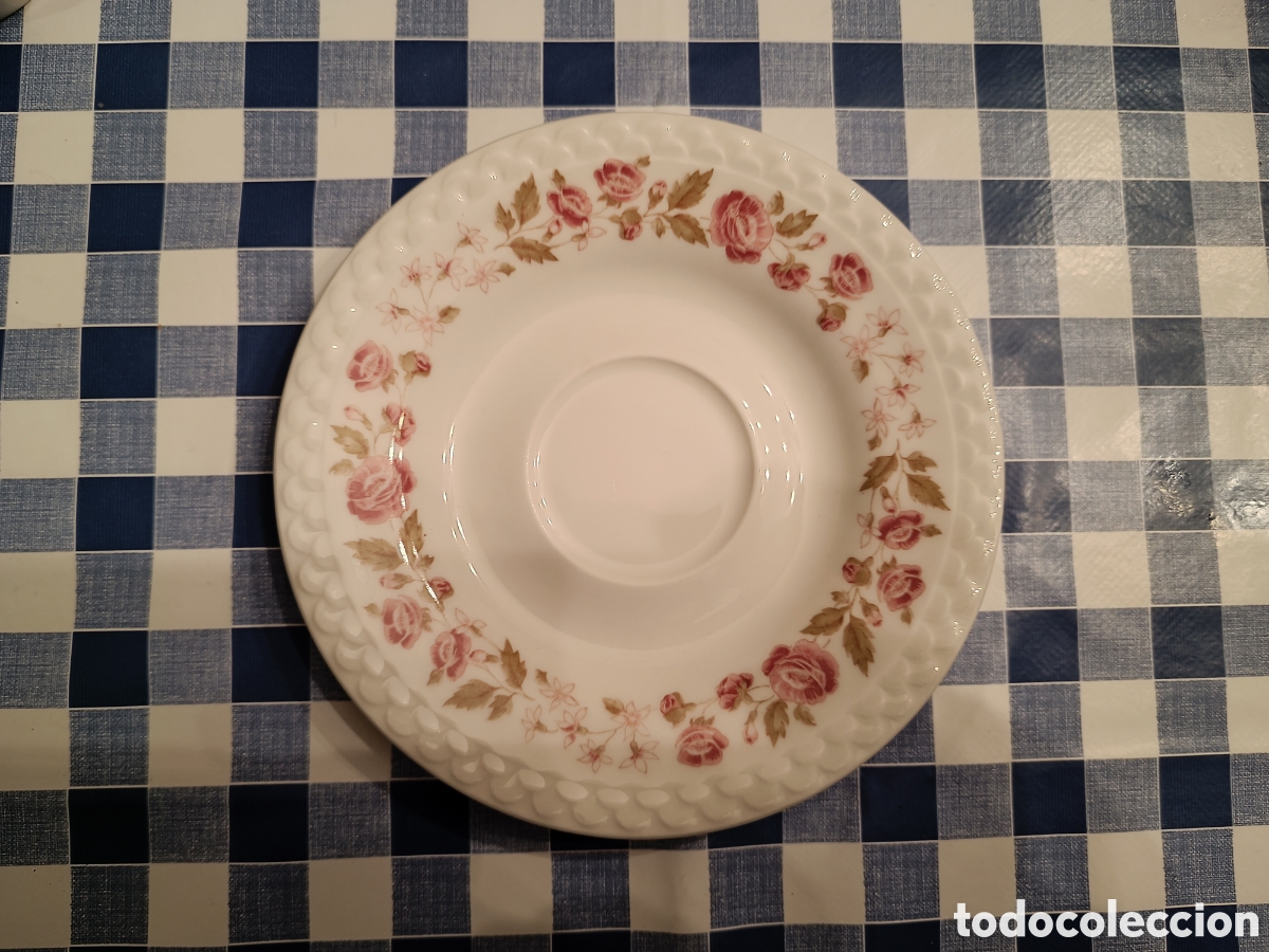 Vintage: Dos platos y dos tazas vintage - Foto 3