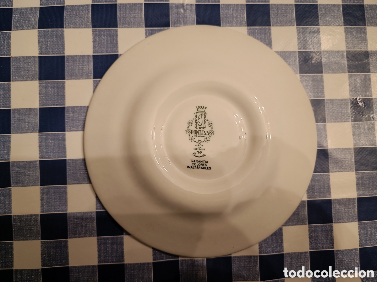 Vintage: Dos platos y dos tazas vintage - Foto 4