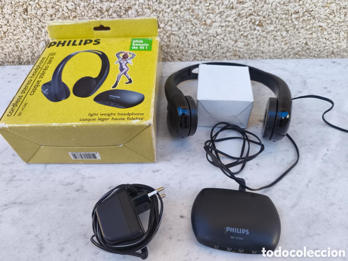 Vintage: Auriculares sin hilos Philips - Foto 1