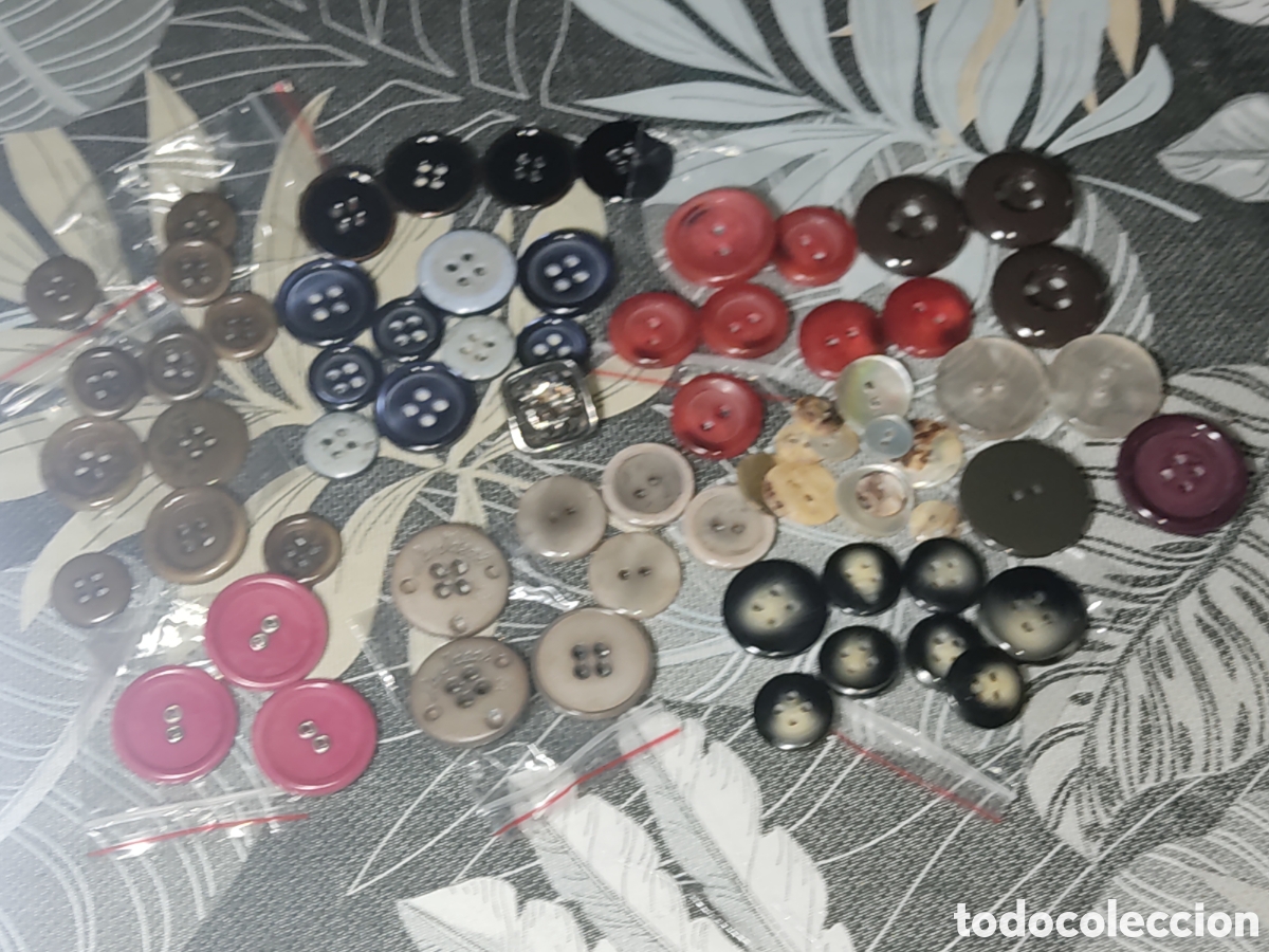 Vintage: Lote de botones vintage. - Foto 1