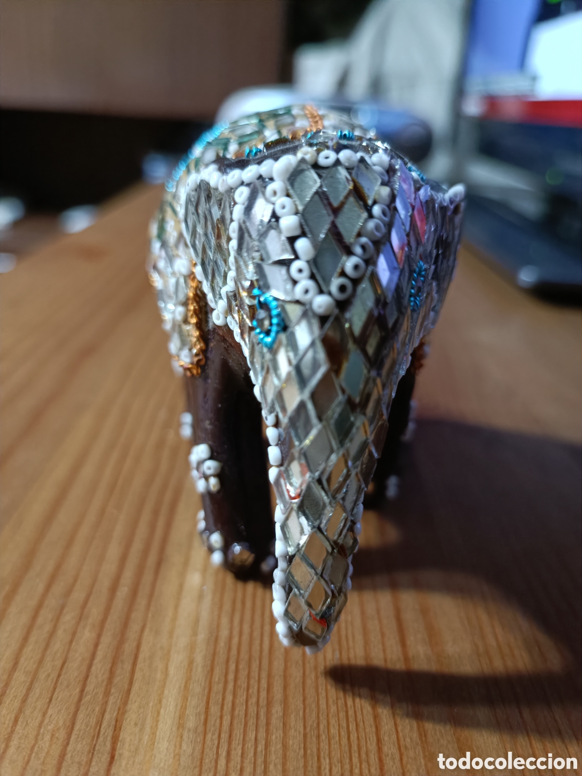 Vintage: Elefante indio la suerte - Foto 3