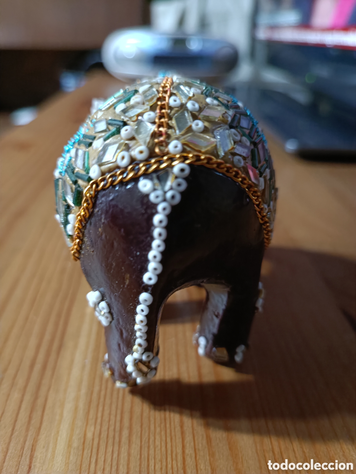 Vintage: Elefante indio la suerte - Foto 4