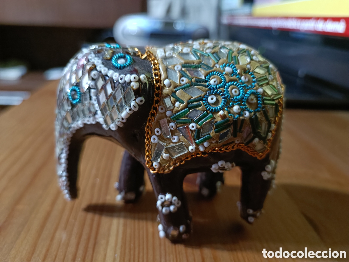 Vintage: Elefante indio la suerte - Foto 1