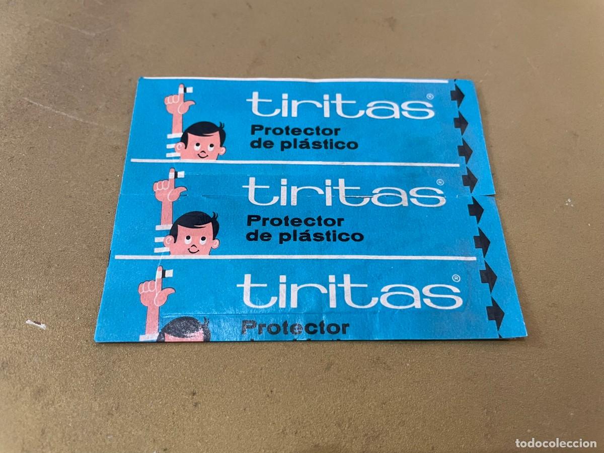 Vintage: ANTIGUAS TIRITAS PROTECTOR DE PL&Aacute;STICO - Foto 1