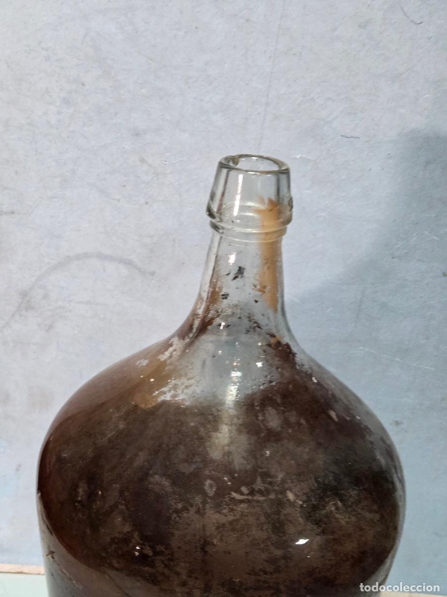 Vintage: garrafa de cristal antigua - Foto 1