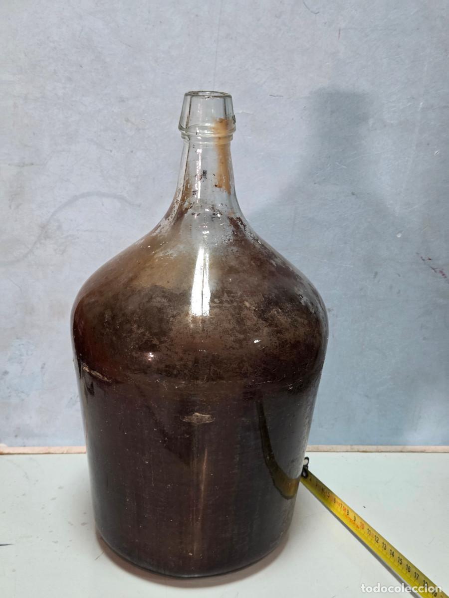 Vintage: garrafa de cristal antigua - Foto 2