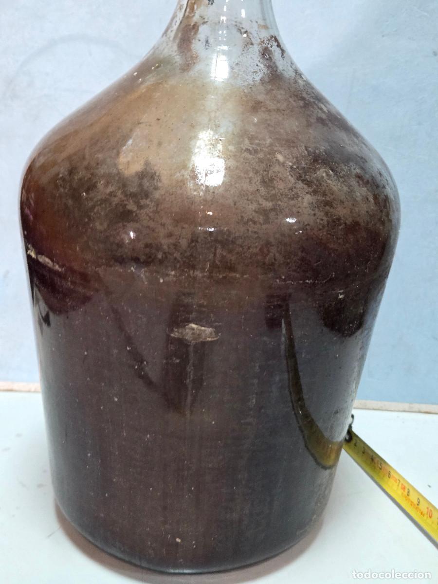 Vintage: garrafa de cristal antigua - Foto 3