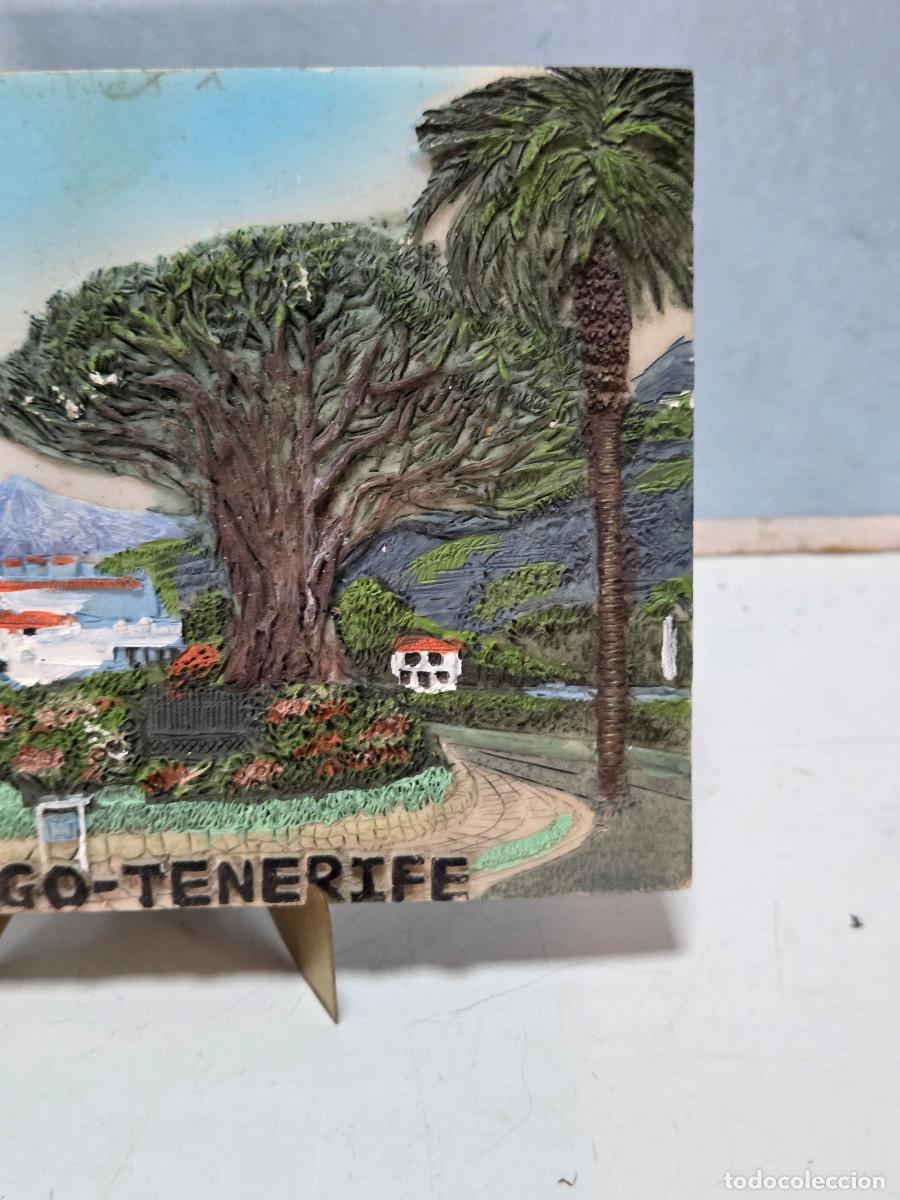 Vintage: placa de paisaje acrilico - Foto 4