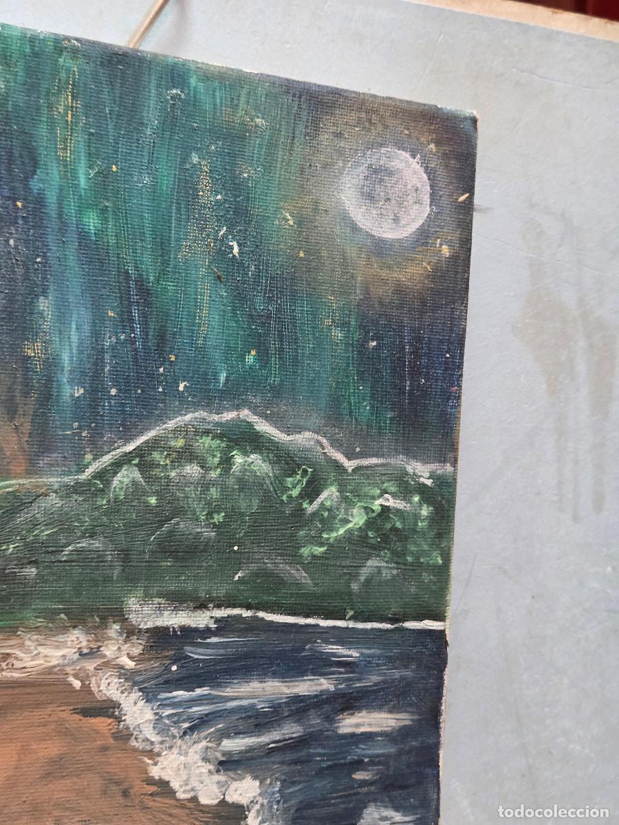 Vintage: cuadro con pintura al oleo - Foto 3