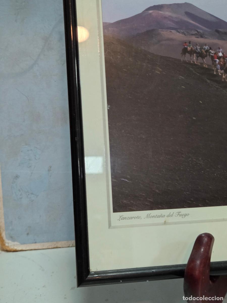 Vintage: cuadro con fotografia de lanzarote - Foto 4