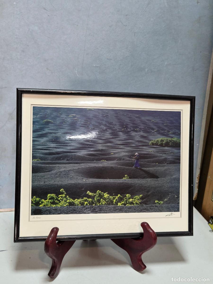 Vintage: cuadro con fotografia de las islas - Foto 1