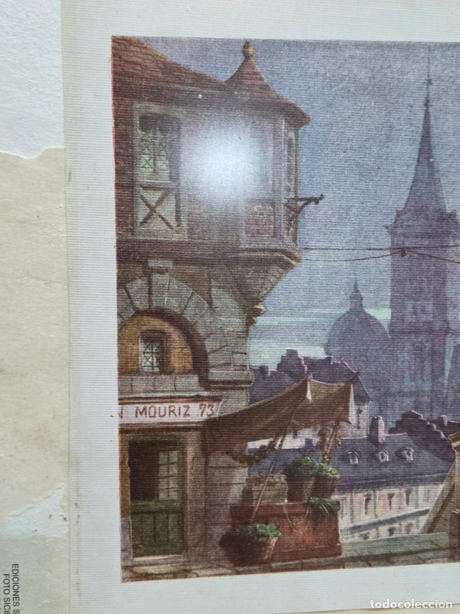 Vintage: cuadro con lamina antigua - Foto 2