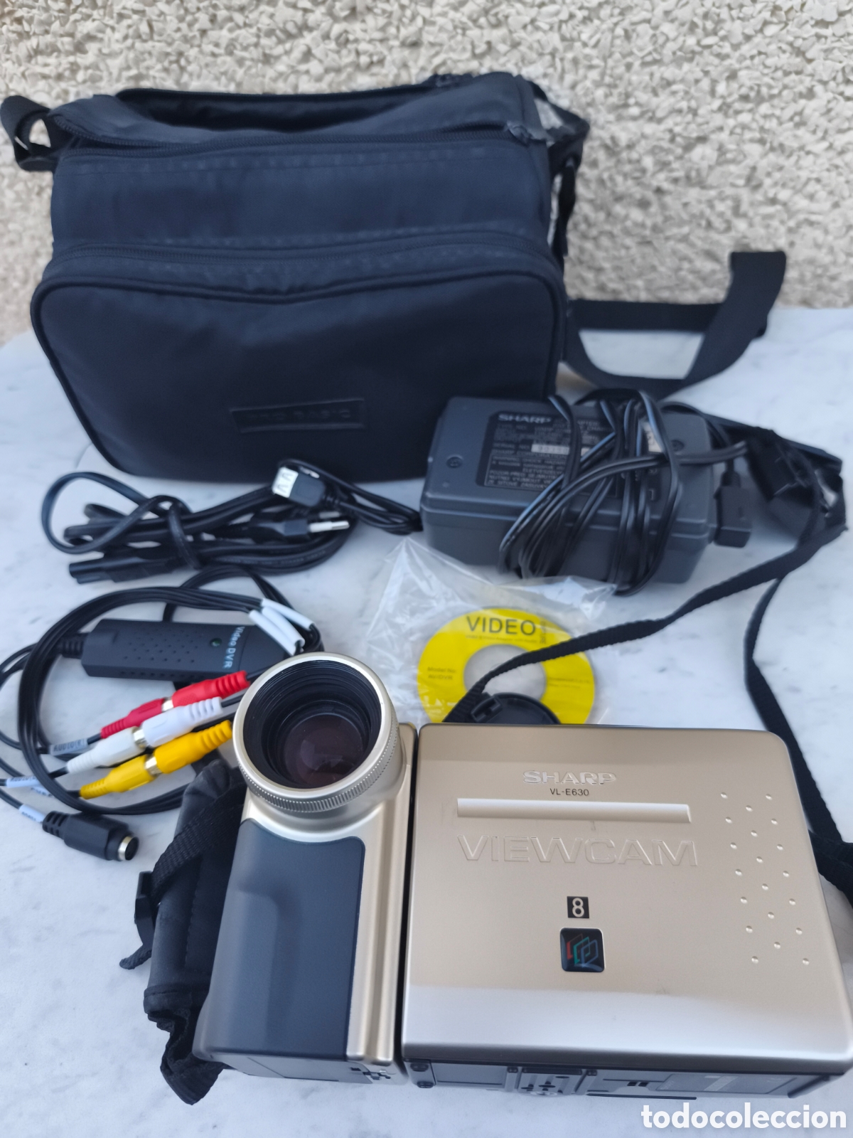 Vintage: C&aacute;mara Sharp VL-E630 y accesorios - Foto 5