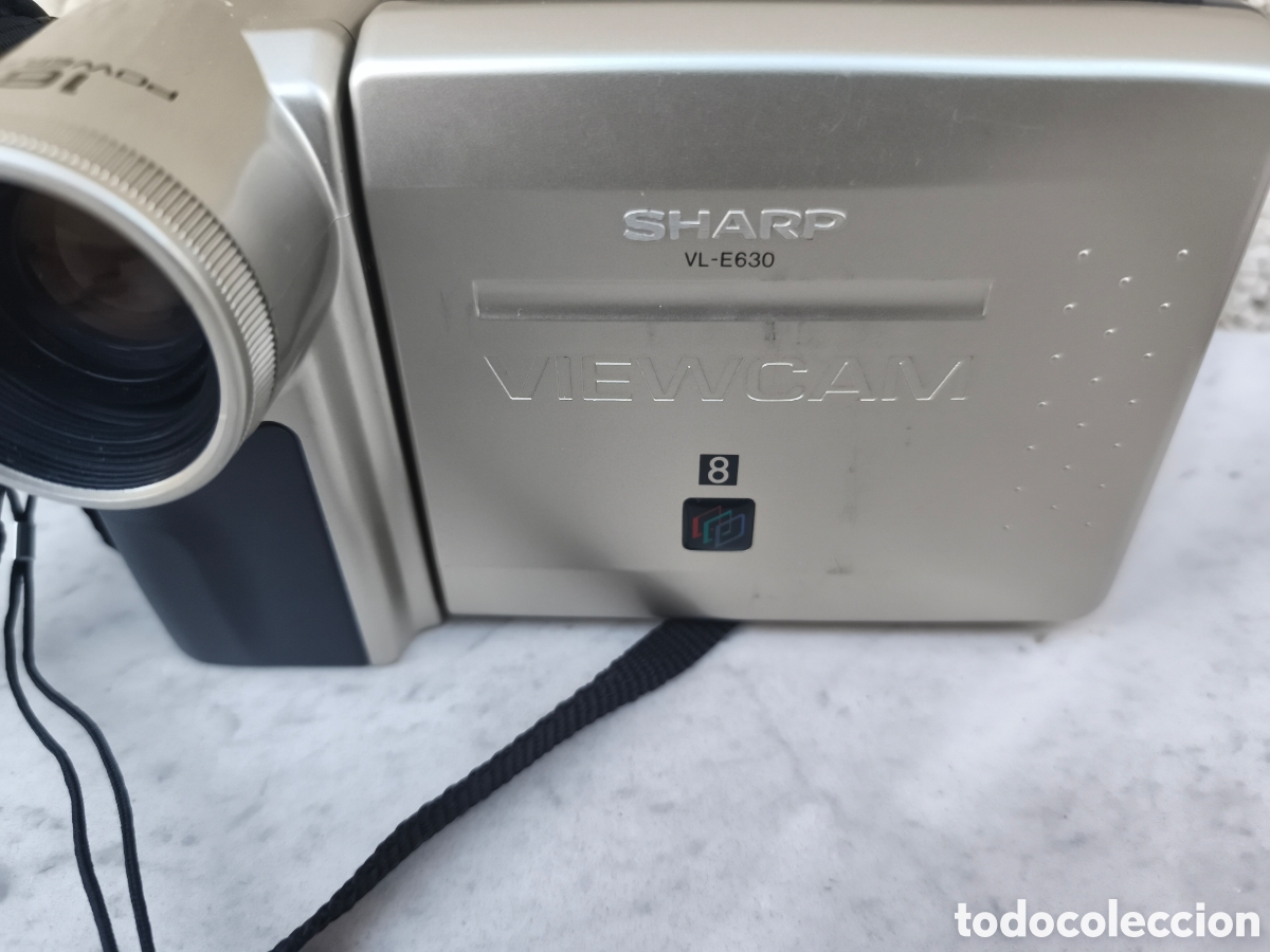 Vintage: C&aacute;mara Sharp VL-E630 y accesorios - Foto 9