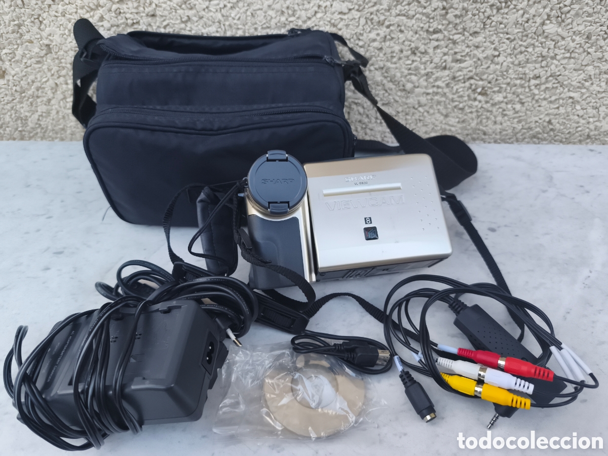 Vintage: C&aacute;mara Sharp VL-E630 y accesorios - Foto 11