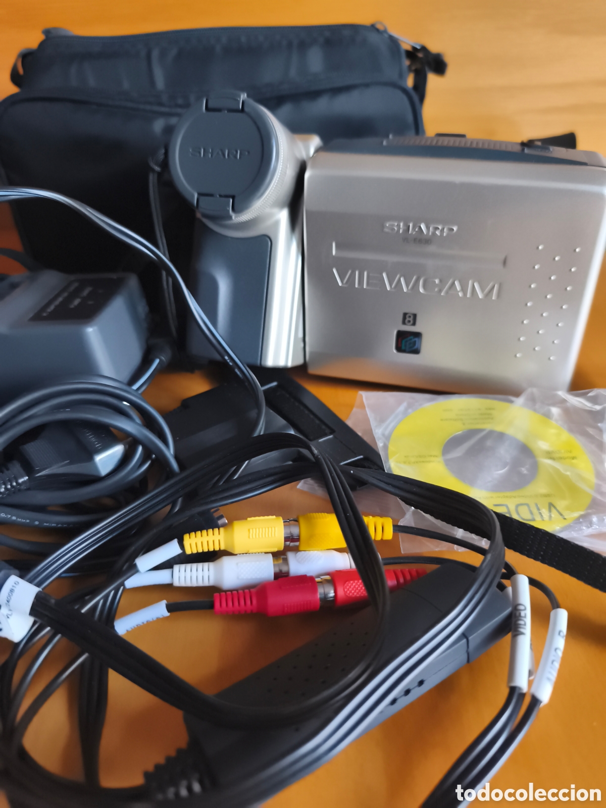 Vintage: C&aacute;mara Sharp VL-E630 y accesorios - Foto 1