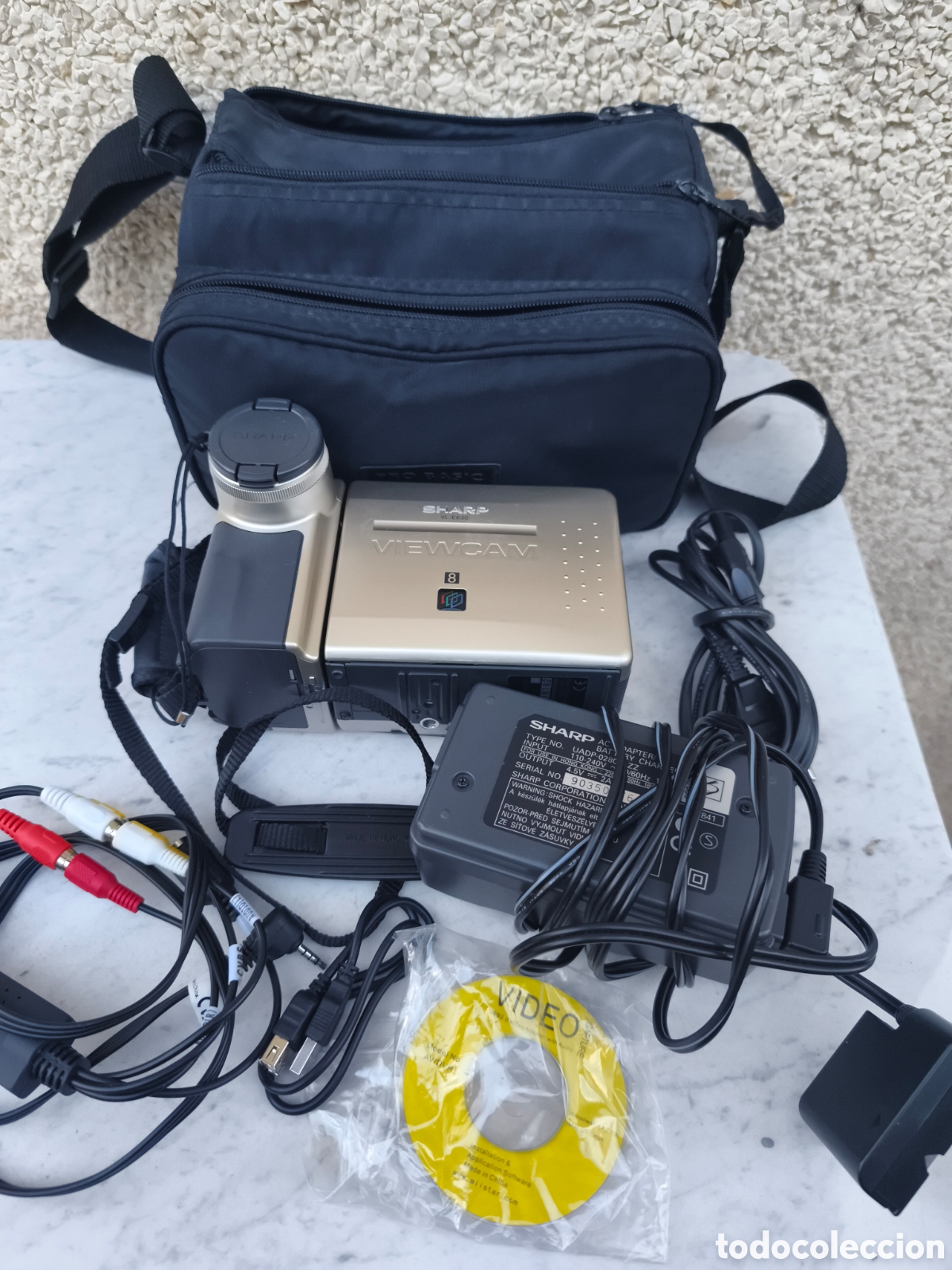 Vintage: C&aacute;mara Sharp VL-E630 y accesorios - Foto 3