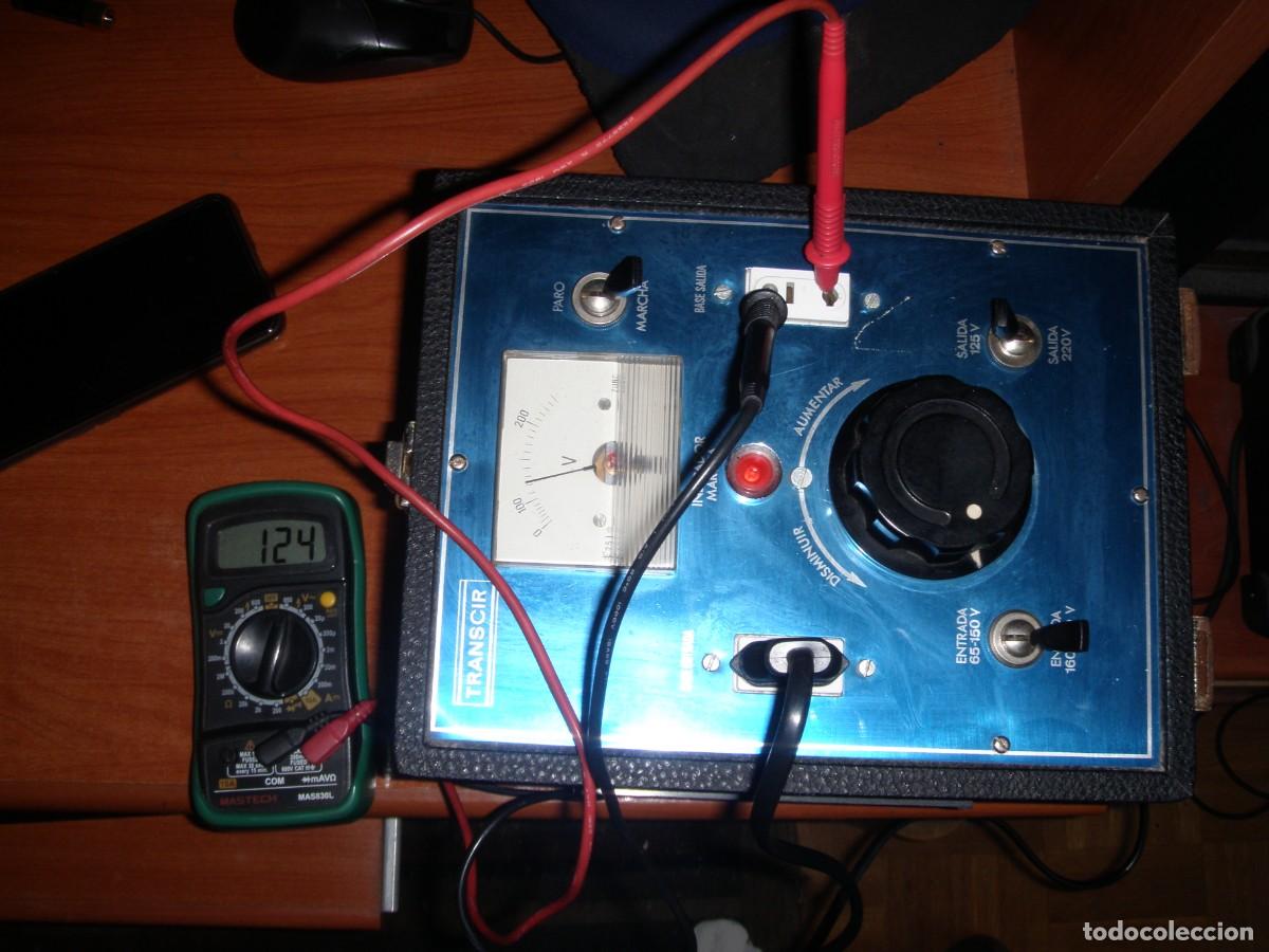 Vintage: GRAN TRANSFORMADOR REVERSIBLE PARA TALLER FUNCIONANDO - Foto 1