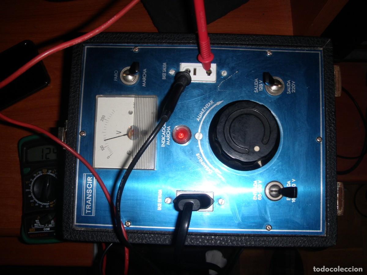 Vintage: GRAN TRANSFORMADOR REVERSIBLE PARA TALLER FUNCIONANDO - Foto 4