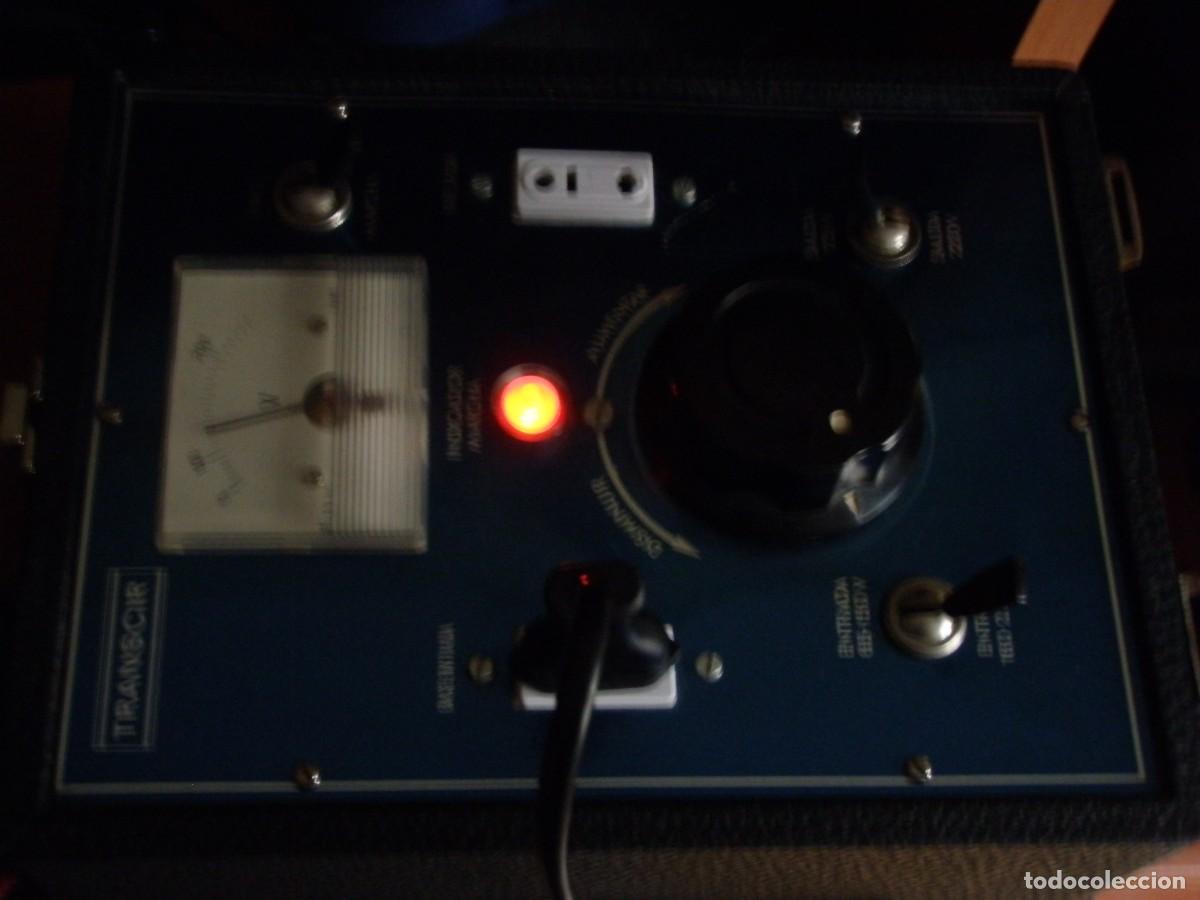 Vintage: GRAN TRANSFORMADOR REVERSIBLE PARA TALLER FUNCIONANDO - Foto 7
