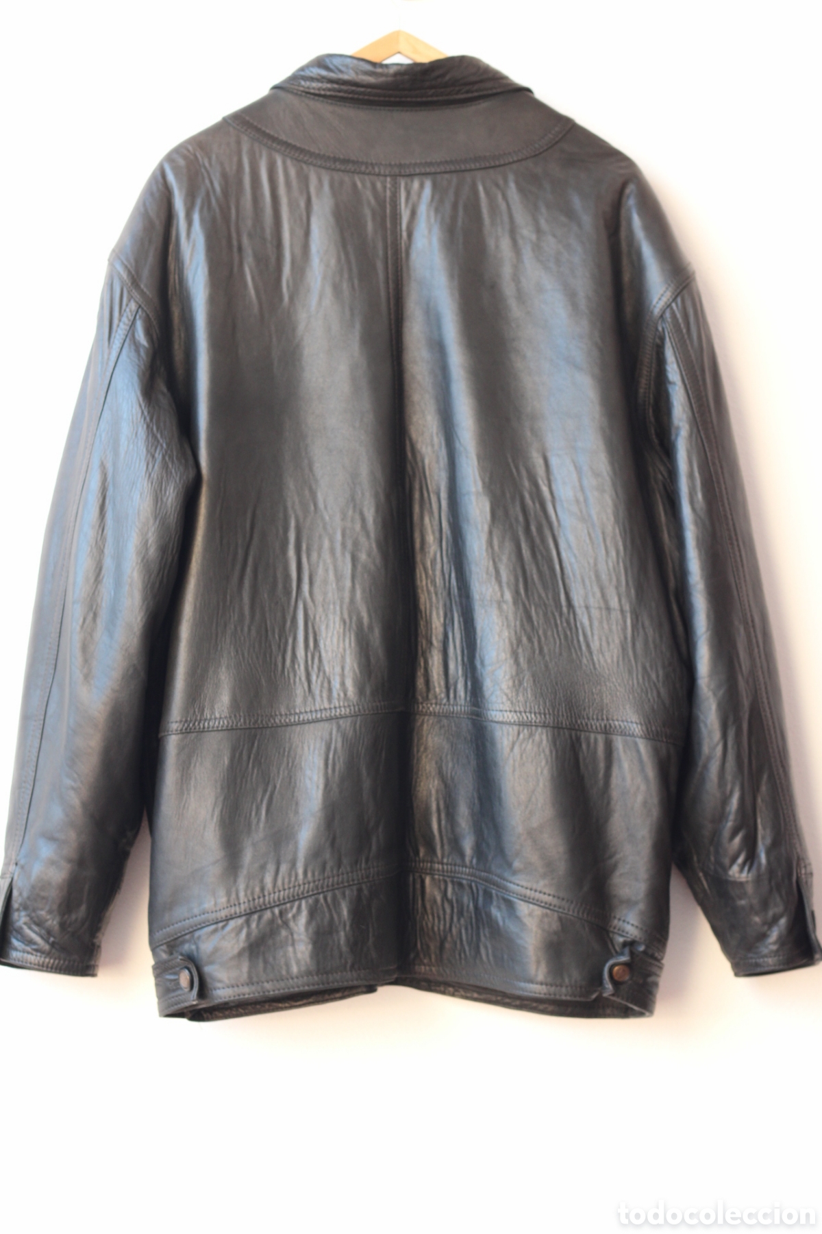 Vintage: Cazadora bomber hombre piel - Foto 5