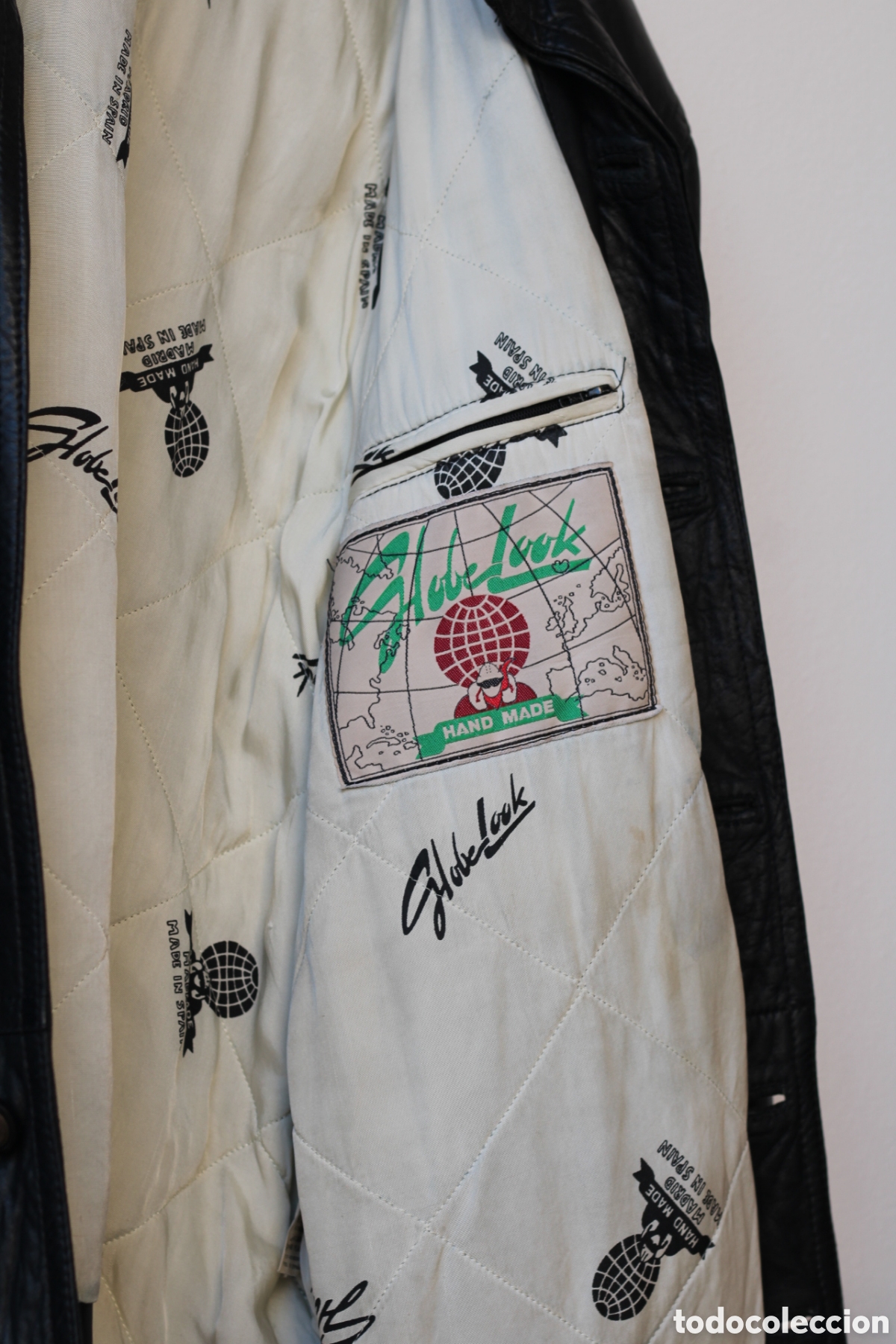 Vintage: Cazadora bomber hombre piel - Foto 10