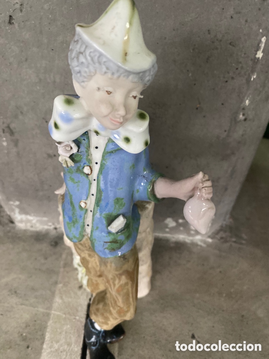 Vintage: Payaso de porcelana vintage - Foto 6