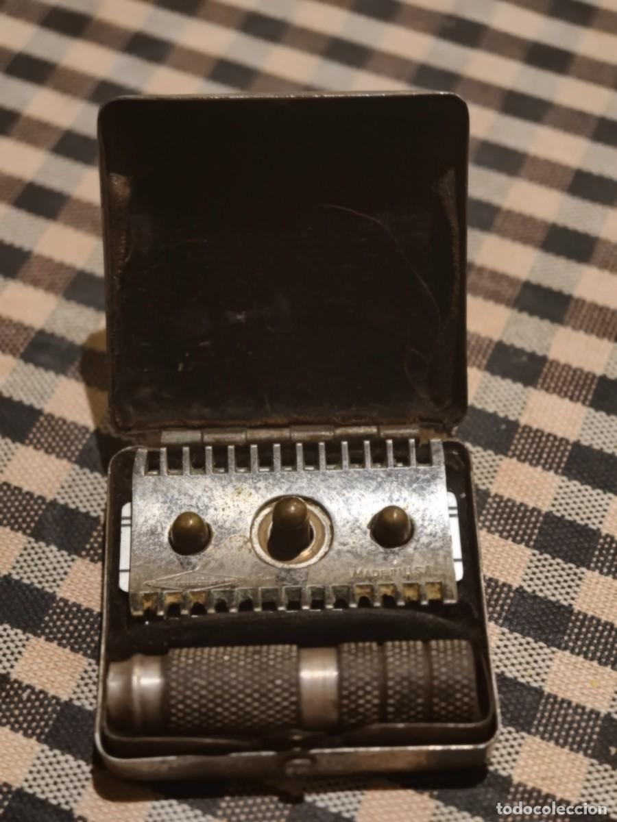Vintage: Maquinilla de afeitar de viaje - Foto 2