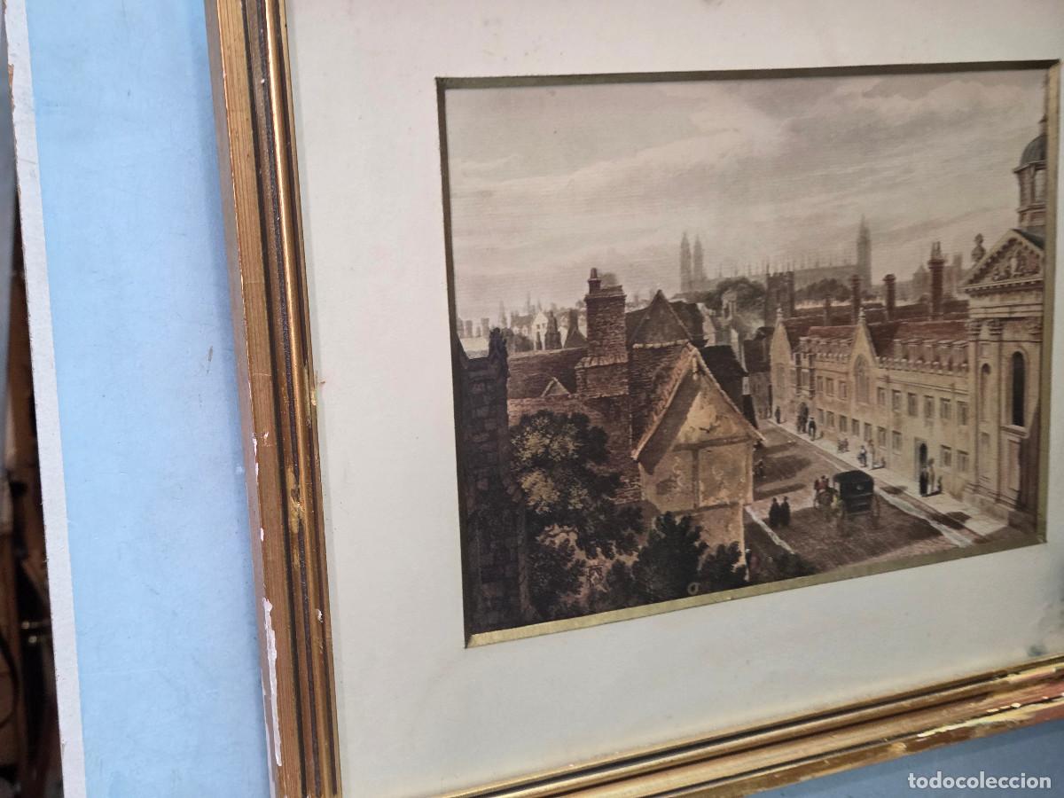 Vintage: cuadro con grabado antiguo - Foto 2