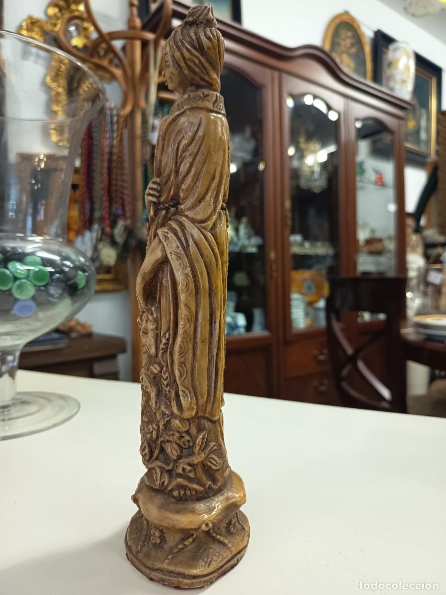 Vintage: Figura Oriental Mujer - Foto 5