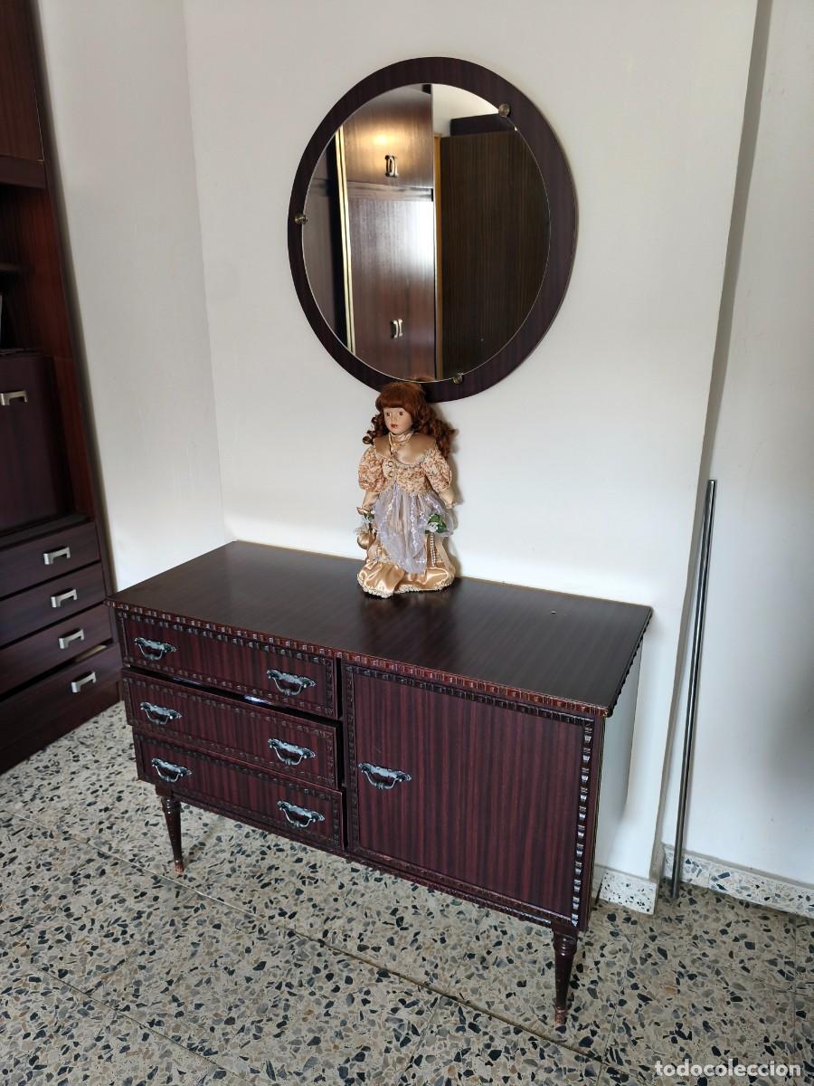 Vintage: Espejo cl&aacute;sico de madera - Foto 1