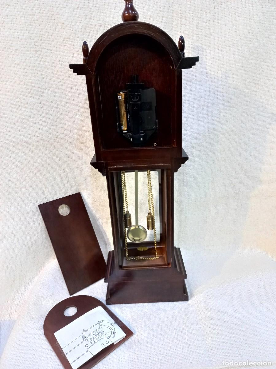 Vintage: RELOJ CARRILL&Oacute;N (47cm) madera - Foto 12