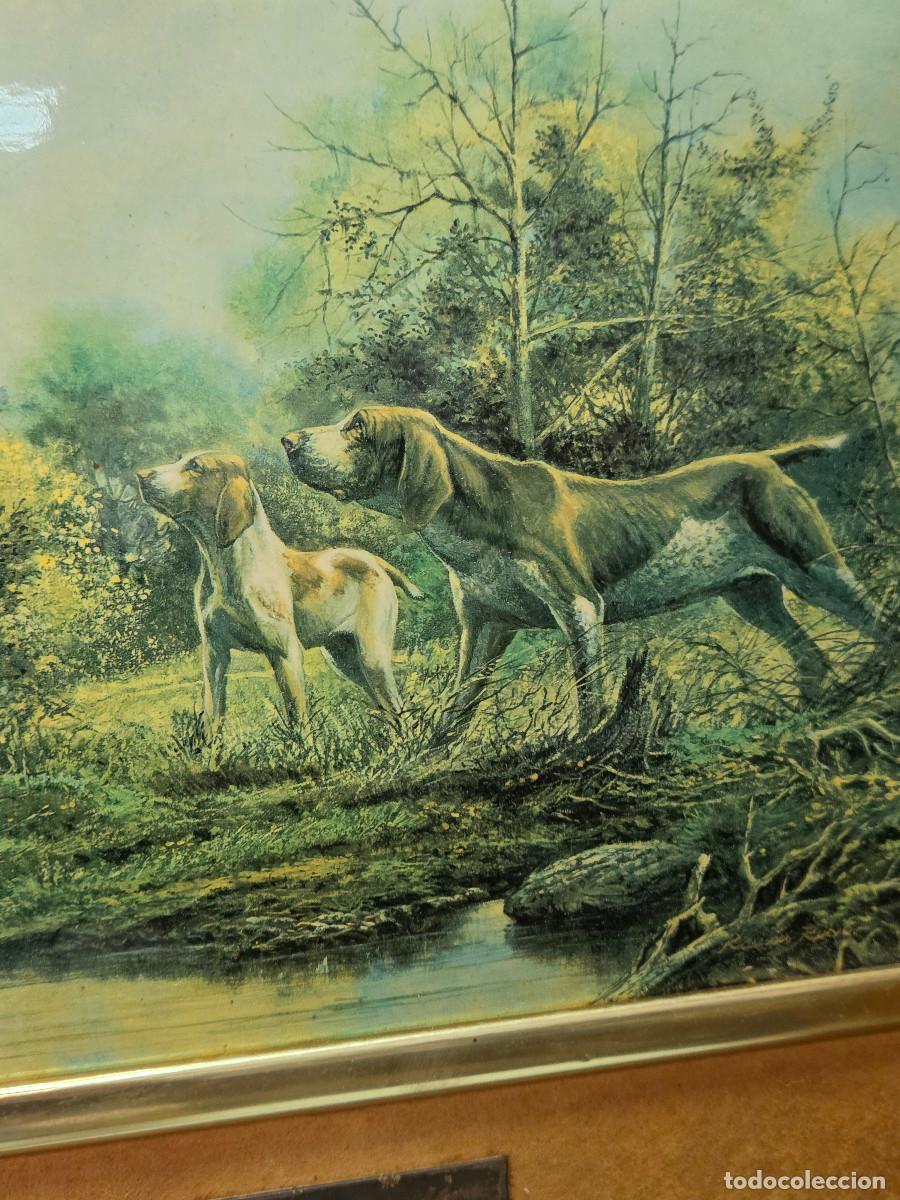 Vintage: cuadro con litografias - Foto 3