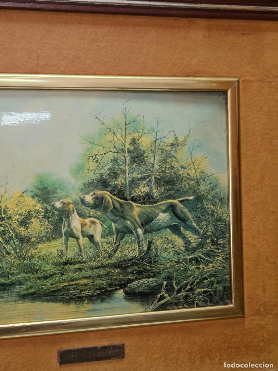 Vintage: cuadro con litografias - Foto 5