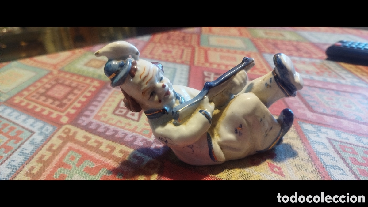 Vintage: Figura payaso cazador - Foto 1